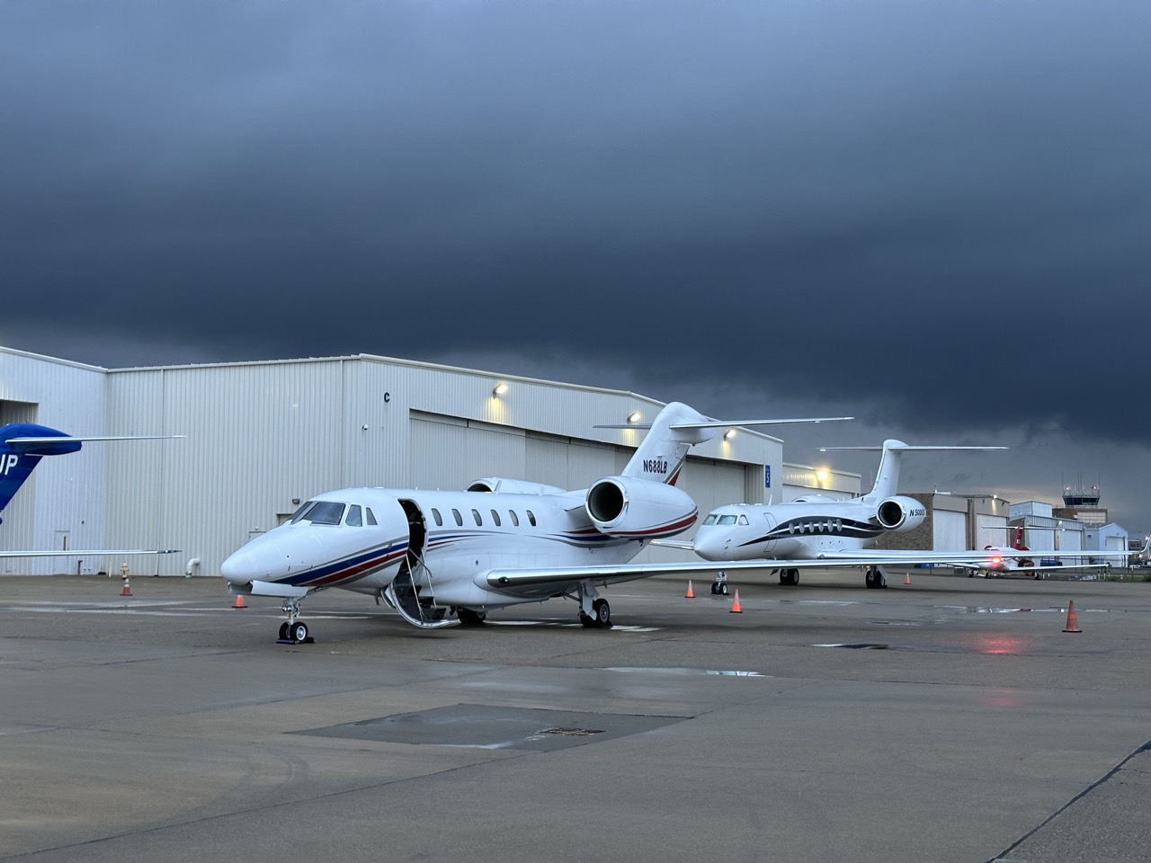 Business jets on the ramp, Jet Corp aircraft acquisition fleet